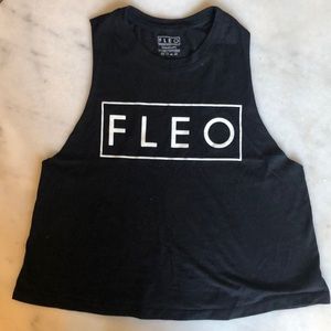 Fleo flowy crop tank - Medium